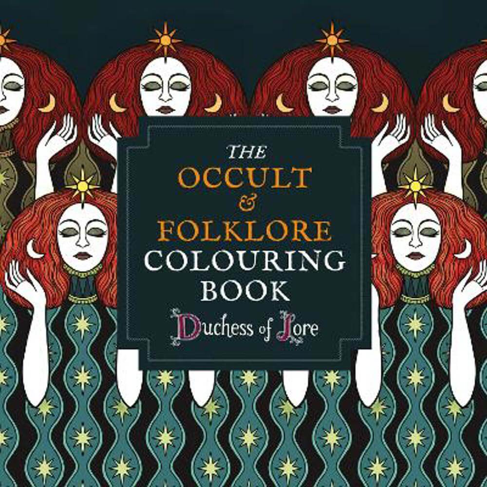 The Occult & Folklore Colouring Book (Paperback) - Duchess of Lore